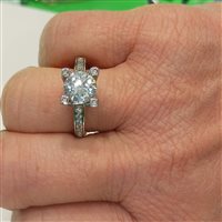 Salzano - Via Montegrappa, 28 - Anello Vidali Gioielli Donna in Argento Zircone ANAR-25-34 - ANAR-25-34